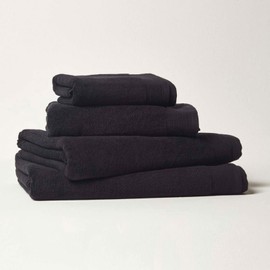 Extra Soft Premium Luxury Egyptian Cotton Hand Towels 700 g/m² Black