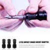 Drill Socket Adapter Quick Release Impact Driver Socket Adapter for