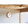 Lemnos Analog Wall Clock Natural Color Wood Plywood Clock T1-017