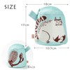 Kusubashi Mon-Ori moritaMiW MiW Pouch with Gusset, Large Tree Cats