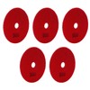 5Pcs 4in Diamond Wet Polishing Pads Soft Grinding Disc Kit