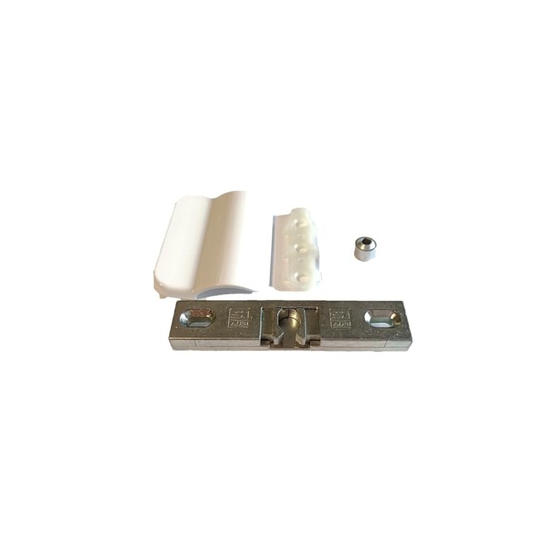 SIEGENIA Balcony Door Handle Aluminium White Door Catch 0800 Euronut