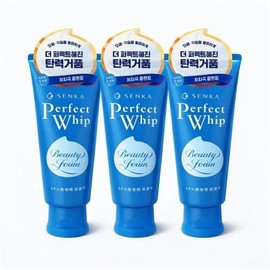 [Wellbeing Warehouse] Senka Perfect Whip Facial Wash 120g x 3 / [웰빙창고] 센카 퍼펙트 휩 페이셜 워시 120g x 3개
