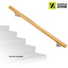 HANDLEZONE® 4 Pack Heavy Duty Handrail Bracket for Stair Bannister,