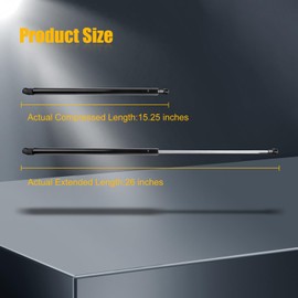 Lift Supports Struts Shocks, Hood Lift Supports Fit for Toyota Avalon 2005-2012 6452, Pack of 2