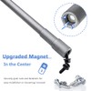 Mesee 6 Pieces 150mm Extra Long Magnetic Nut Driver Set,