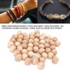 50 Pcs 1 Inch (2.54 cm) Natural Unfinished Wooden Balls
