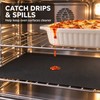 Reusable Nonstick Oven Liner Mat, PTFE Fiberglass Heat Resistant Protector