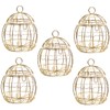 Kisangel 10 pcs candy box bird cage figurine birdcage figurine