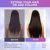 Dark Brown Clip in Hair Extensions Real Human Hair Invisible