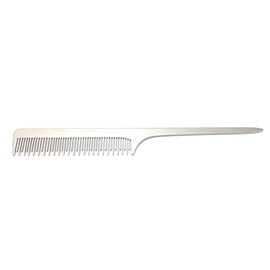 Swedish Crown Professional Backing Comb Aluminium Comb 21 cm (Antistatic) Metal Comb in Salon Design with Changing 1/1 Teeth (2401 A)