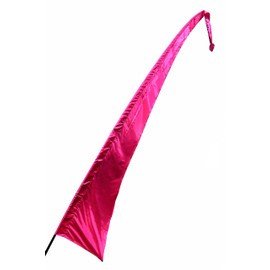 Pink Pineapple Festival Flag 5 Metres Long – No Pole – Bright Coloured Flag, Parachute Silk Festival Flags, Carnival, Camping, Tent Finder Flag Pennant (Fuchsia)