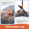 Microfiber Dust Mop for Hardwood Floor Cleaning, Dry and Wet