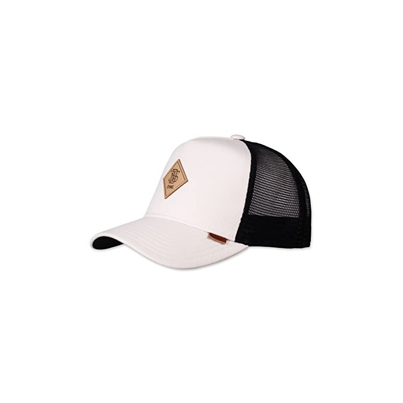 Djinns - Cotton Knit (Wool White) - Trucker Cap Mesh
