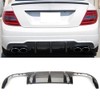 Rear Diffuser Compatible with 2012-2014 Mercedes W204, C-Class AMG Style