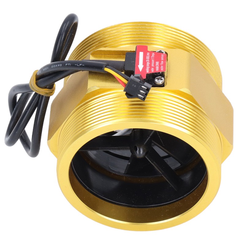 Water Flow Sensor 3in Turbine Flowmeter Induction Switch for Irrigation
