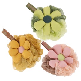 WOONEKY Soft Mesh Loofah Sponge Body Scrubbers for Shower Bath Natural Exfoliating Sponges