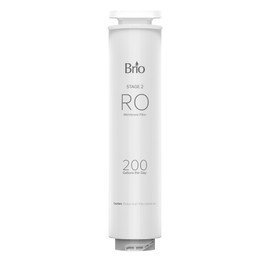 Brio RFROCLCTPOU20 RO Membrane Filter Replacement for Brio Q20 Series 3 Stage Reverse Osmosis Countertop Water Dispenser Model: CLCTPOU20VURO3 | NSF Certified
