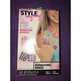 Grafix Style my Way! Make&Wear Sparkling Rhinestone Jewelry Kit Brand New Ring Jewelry