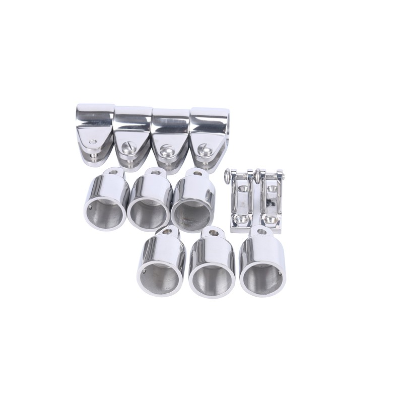 Amarine Made Bimini Top Hardware, 12 Pcs Bimini Top Fittings