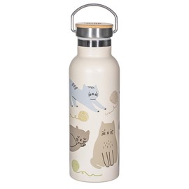 Sass & Belle Cats Metal Water Bottle