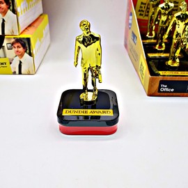 The Office Dundie Awards Cherry Flavored Candy, 0.8 Ounce Tin - 9 Count Display Box