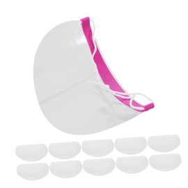 Healeved 50pcs Goggles Face Mask for Hair Stylist Shower Eyelash Shield Eyelash Shower Shower Visor Makeup Shower Visor Shampoo Eye Shield The Pet Green