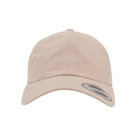 Flex fit Low Profile Unisex Washed Caps, Unisex, Low Profile Washed, beige