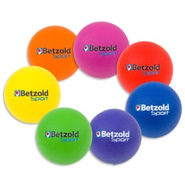 Betzold Sports Soft Balls Set of 7 Soft Balls Nursery Sports Lessons