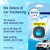 Febreze Car Air Freshener, Odor-Fighting Automotive Vent Clip, Linen &