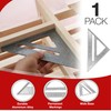 7" Aluminium Roofers Square - Carpenter Measurer, Speed Square Layout