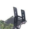 Flatbed Trailer Toy Simulation Detachable Collectible Military Trailer Tank Model