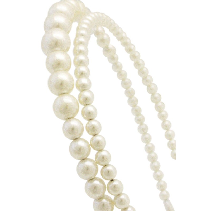 VINGTAINE HK-73 Pearl Headband Set of 2 Party Head Access,