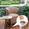 COVERCORNER Non Slip Furniture Pads 16 PCS 3'' Round -