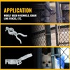 VIVIDA Chain Link Gate Latch 1-3/8" x 1-3/8", Chain Link