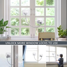 Pack of 2 Fridge Lock for Child Safety – Fridge Lock No Drilling – Fridge Lock with Key – Child Lock Fridge – Lock for Fridge – Washing Machine Lock