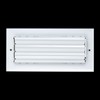 Fits 10x4 Duct Opening Aluminum 3-Way Adjustable Air Supply Grille