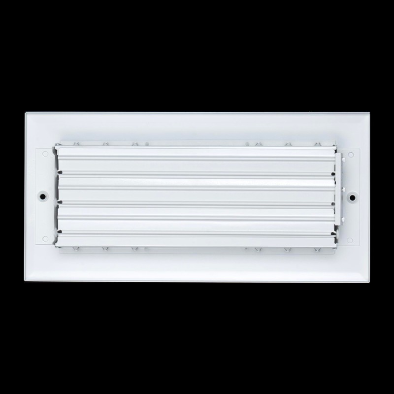 Fits 10x4 Duct Opening Aluminum 3-Way Adjustable Air Supply Grille