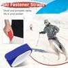 TIXIPEM Ski Fastener Straps [4Pcs] - Winter Sports Accessories Carrier