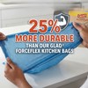 Glad ForceFlex MaxStrength Kitchen Drawstring Bags with Lemon Fresh Bleach