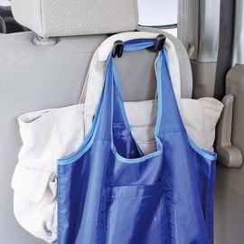 Napolex Fizz-1076 Fizz-1076 Car Hook, Easy Installation Just Through Headrest Stays, Load Capacity 17.7 lbs (8 kg), Passenger Seat and Rear Seat Usable, Car Accessories, Car Accessories