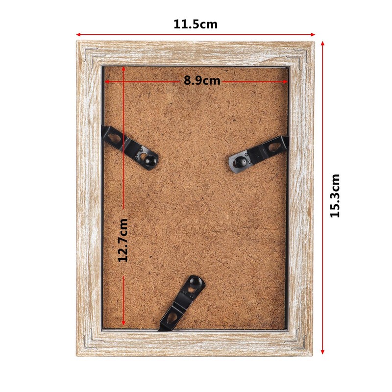 Wtrgas Photo Frame, Large Size, 2 Sided Tabletop Photo Frame,