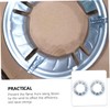 Gadpiparty 2Pcs Gas Stove Windproof Cover Cast Brackets for Enhanced