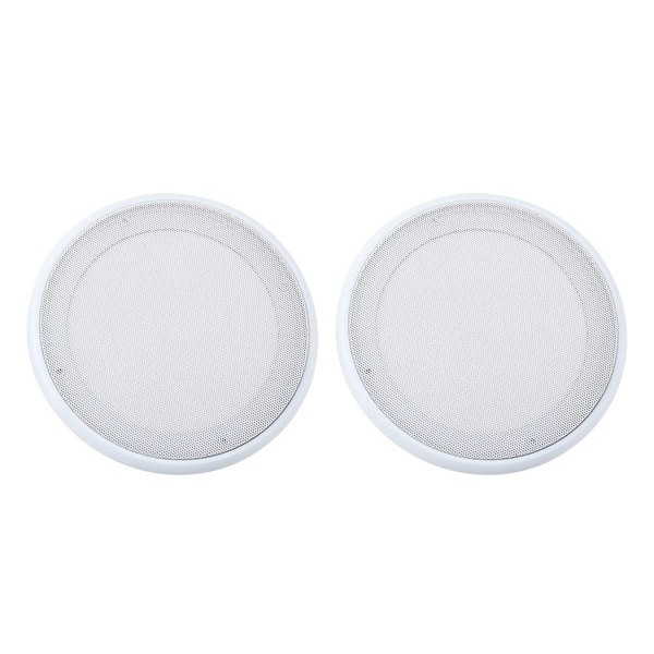 CCYLEZ 2PCS Speaker Cover, 6.5 inch Decorative Circle Speaker Grille,