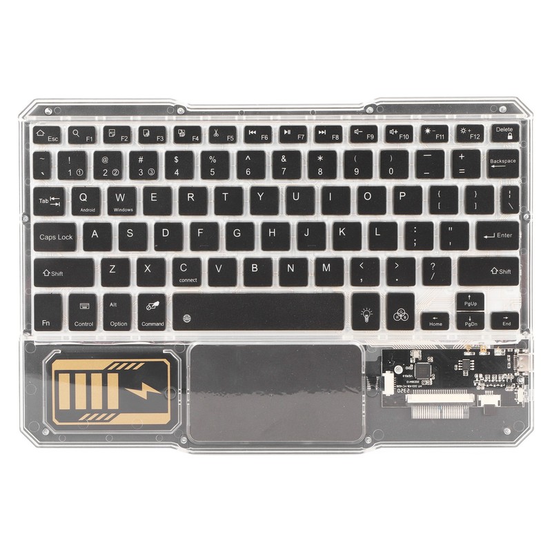 Bluetooth Keyboard Multifunction Ultra Slim Rechargeable Backlight RGB Tablet Keyboard
