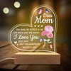 QOCNAM 3D Night Light With Engraved Wooden Base - Unique