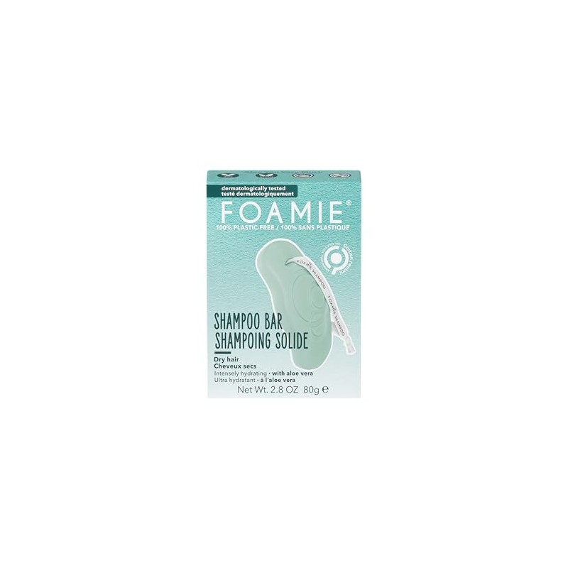 Foamie Shampoo Slido para Cabello Seco Sin Sulfatos y Parabenos