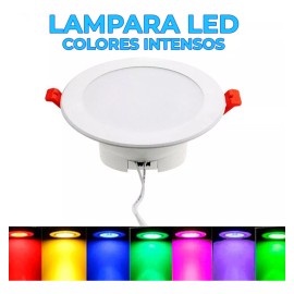 EGTMA Lámpara Moderna De Techo  Led Rgb Colgante Inteligente Wifi