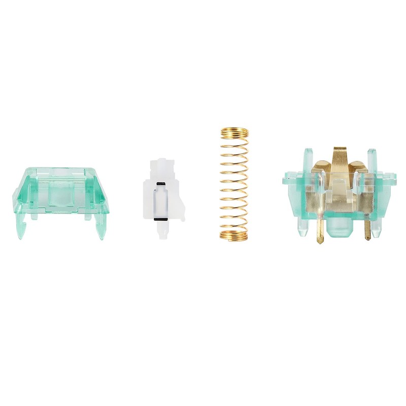 DUROCK Silent Shrimp Switches, Silent T1 Tactile Switches 67g, 5