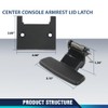 PIT66 Center Console Armrest Lock Latch Lid Handle Compatible with